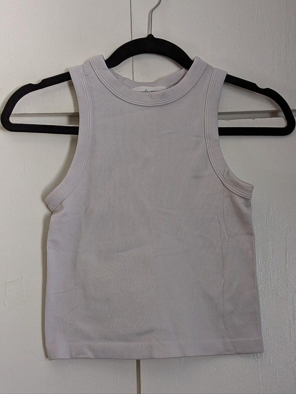 Carly Jean Los Angeles Cropped Tank Top